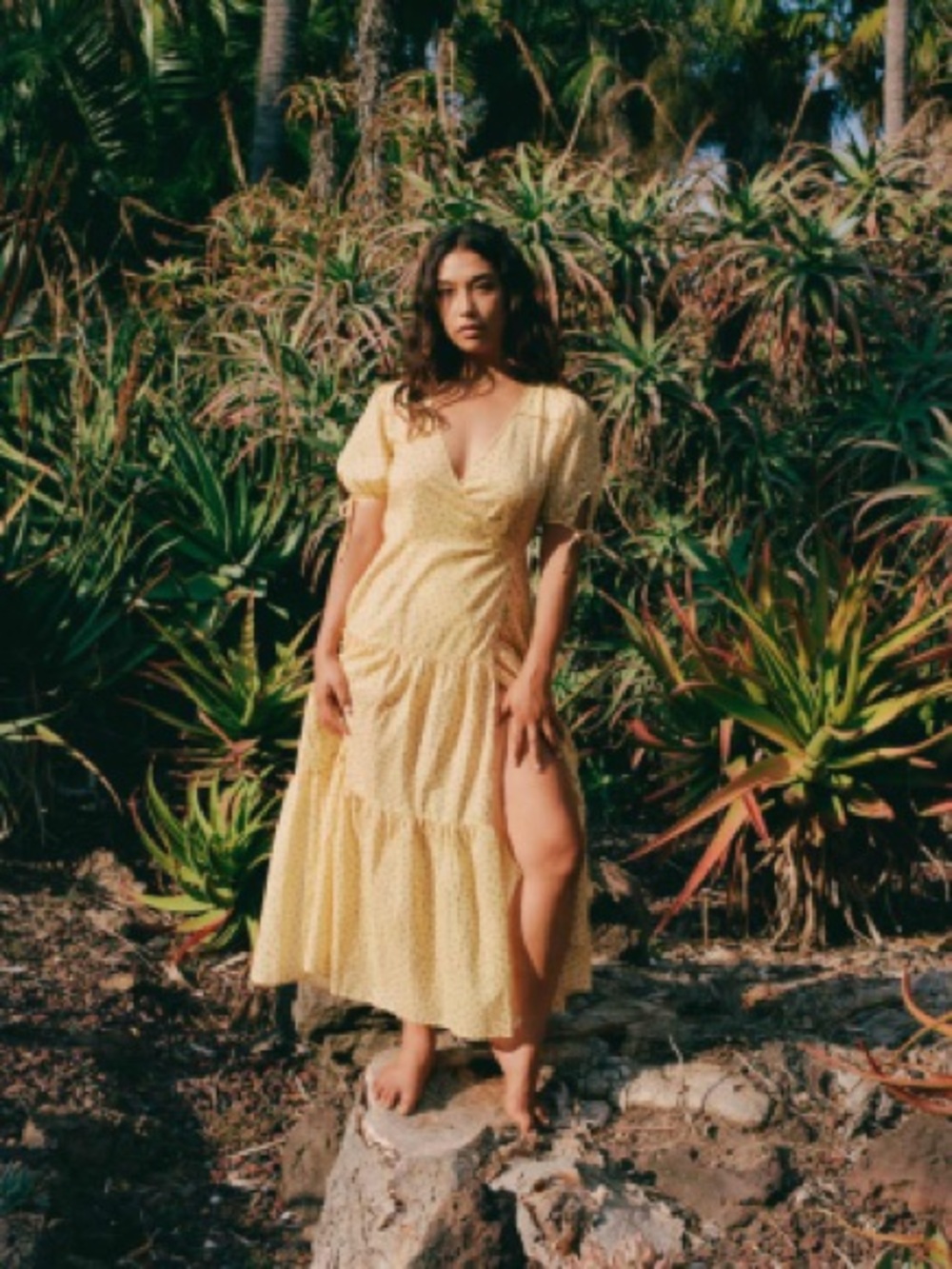 Christy Dawn August Dress — Golden Pollinator — M